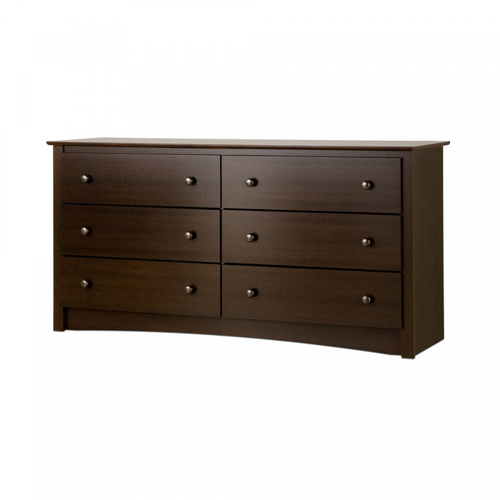 Fremont 6-Drawer Dresser - Espresso