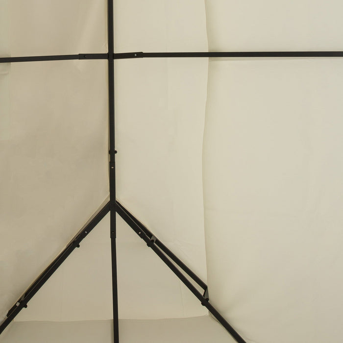 Outsunny 13.1' X 9.8' Gazebo Replacement Canopy 2 Tier Top Uv Cover Pavilion Garden Patio Outdoor, C