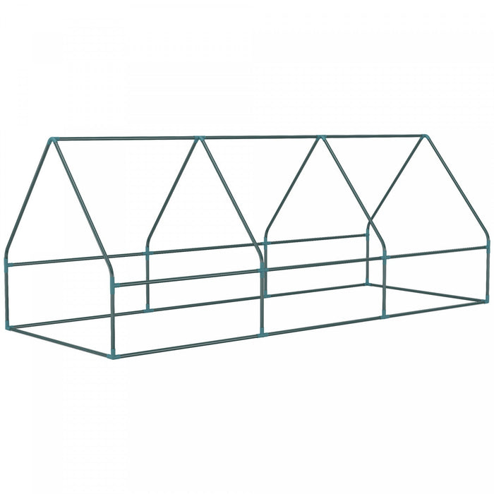 Outsunny Mini Greenhouse, 94.5\" X 35.4\" X 35.4\" House-shaped Portable Tunnel Green House With Mesh W