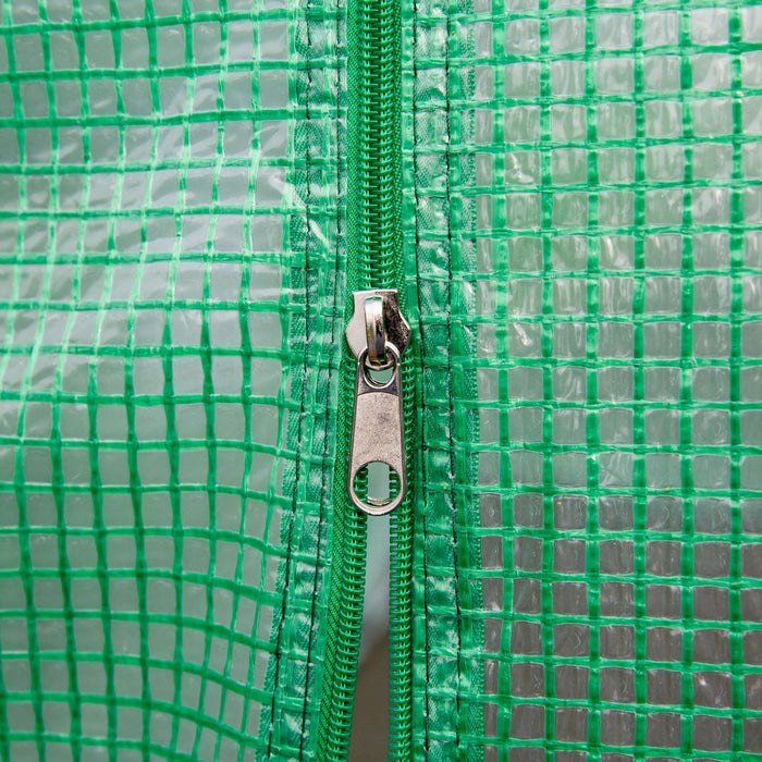 Outsunny Greenhouse Replacement Cover For 11.4' X 9.8' X 6.6' Walk-in Tunnel Pe Hot House Plastic Co