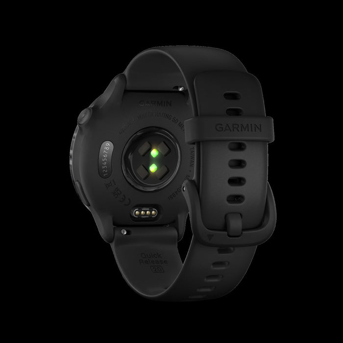 Garmin Vivoactive 6 Slate Black Health Smartwatch - Wellness Tracker, Body Battery Monitoring, Sleep Coach, Sports Apps, Garmin Pay, Music Storage