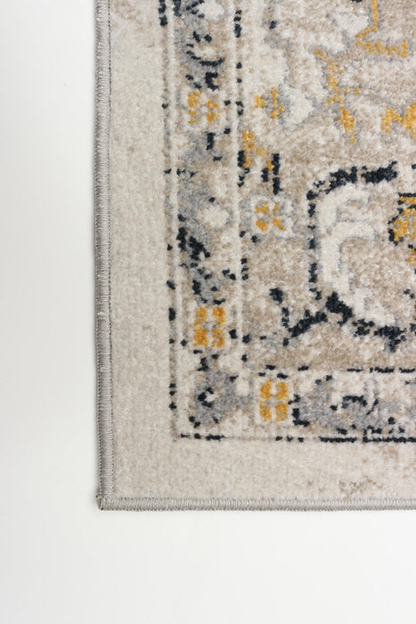 Legacy Ivory Machine Washable Area Rug - 5'0\" x 7'0\"
