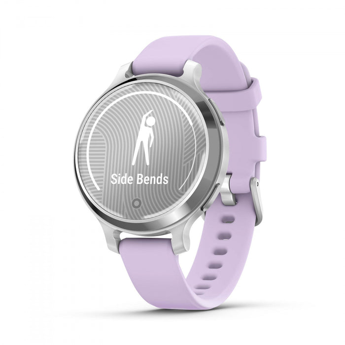 Garmin Lily 2 Active Gps Smartwatch - Heart Rate, Sleep And Stress Monitoring, 9 Day Battery Silver 