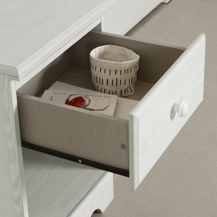 Summer Breeze Nightstand - White Pine