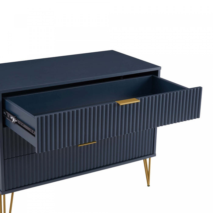 Dumbo Modern 2-Piece Dresser Set in Midnight Blue 