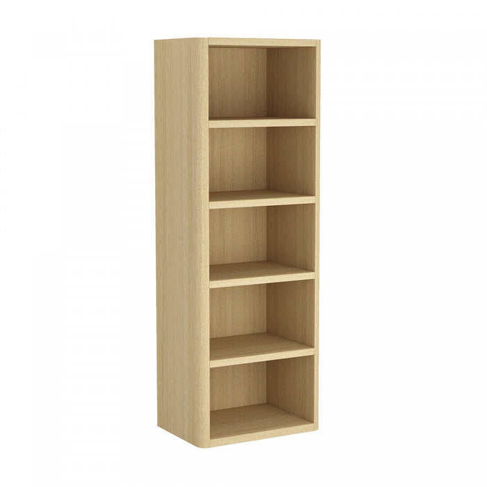 Rivington Modern 28\" Open Bookcase in Natural Oak 