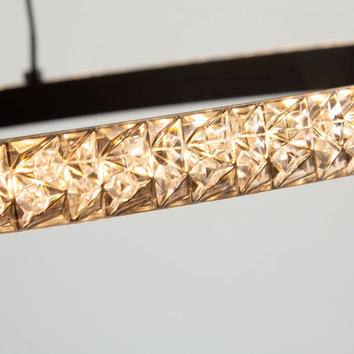 Nova 24 W LED Black Pendant 
