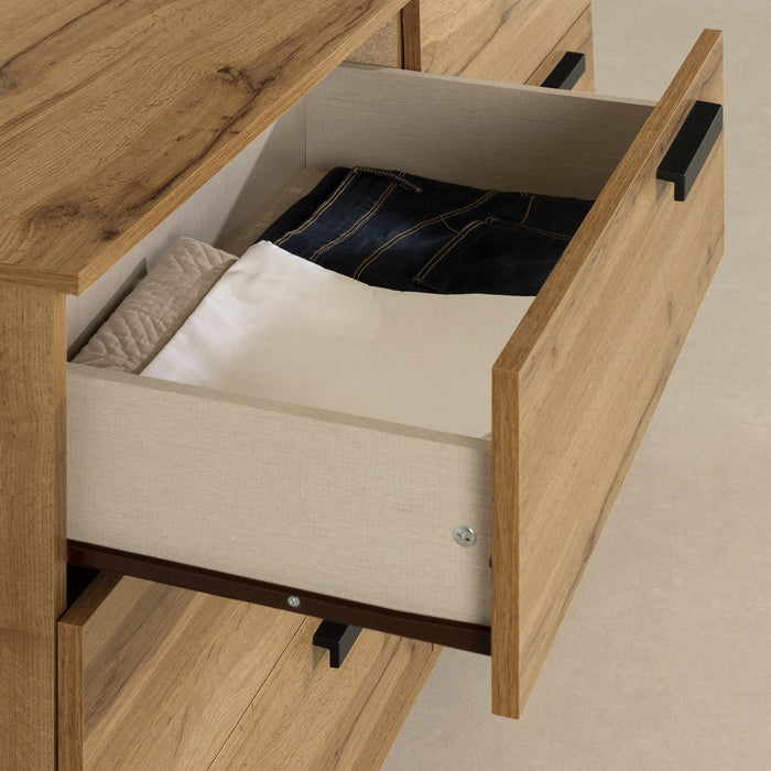 Cavalleri 6-drawer Dresser - Nordik Oak 