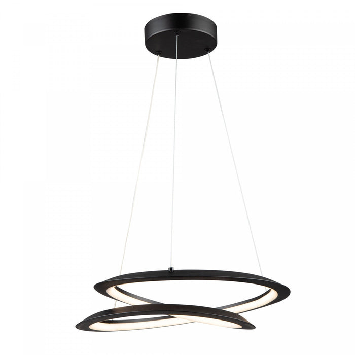 Ara 24 W LED Black Pendant 