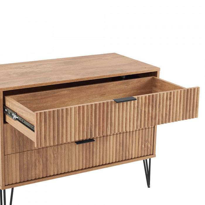 Dumbo Modern 2-Piece Dresser Set in Golden Brown 