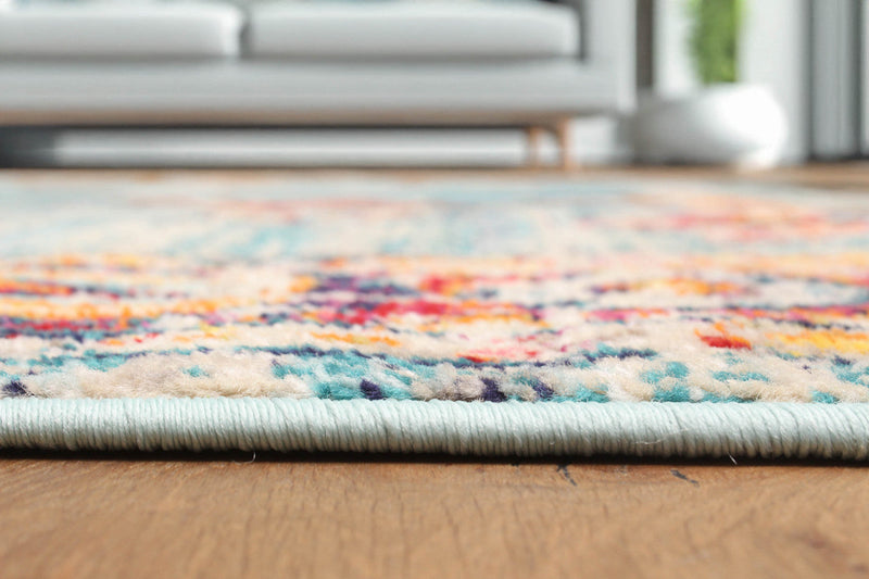 Lotus Blue Rug 5'0\" x 8'0\" 