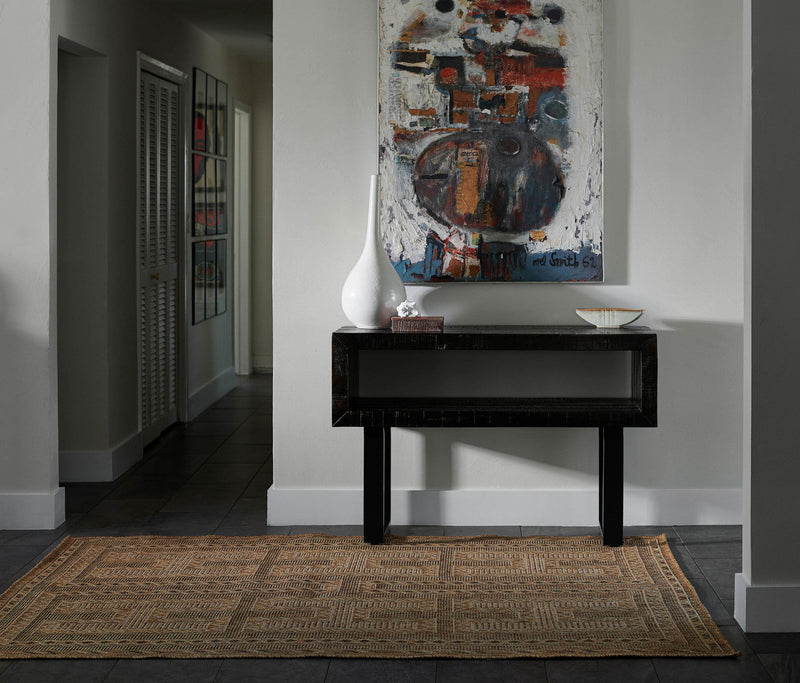 Hazel Transitional 5'3\" x 7'0\" Area Rug in Ivory Indoor Area Rug 