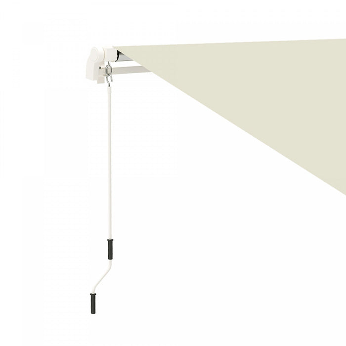 Outsunny 10' X 8' Retractable Awning Fabric Replacement Outdoor Sunshade Canopy Awning Cover, Uv Pro
