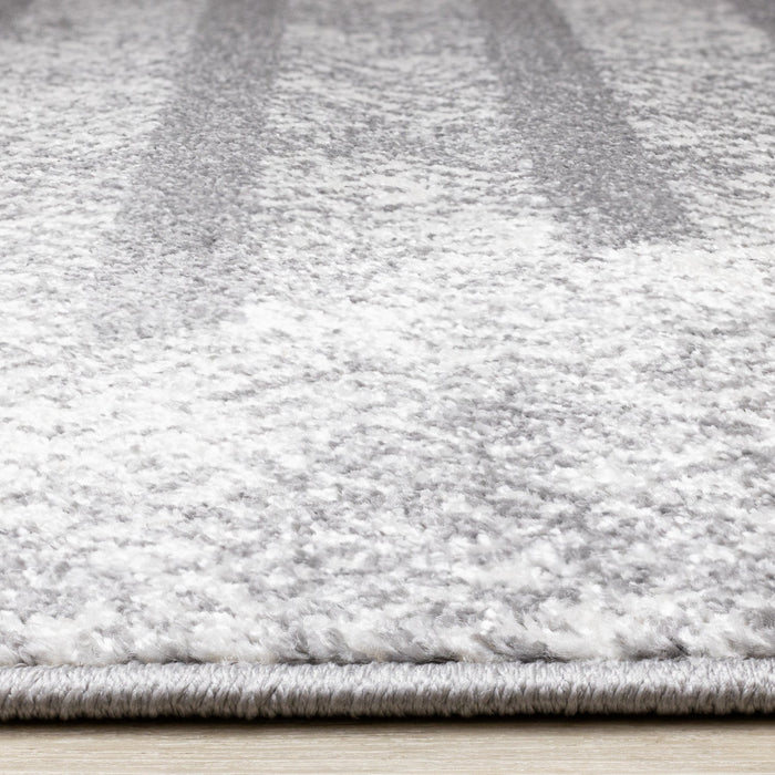 Covington Distressed Geometric Lines Indoor Area Rug - 6'7\" x 9'10\"