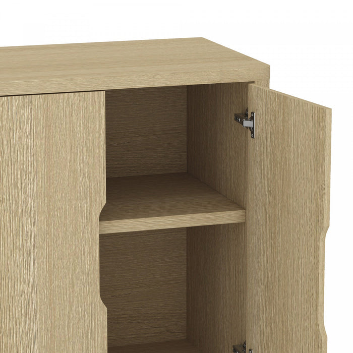 Rivington Modern 60\" Sideboard in Natural Oak Buffet 