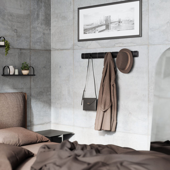 Umbra Flip Wall-Mounted Hooks - Black