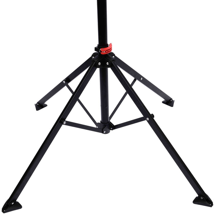 Homcom Height Adjustable Bike Repair Stand, Foldable Home Bicycle Maintenance Rack With Quick Releas