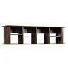 Wall Mounted Desk Hutch - Espresso