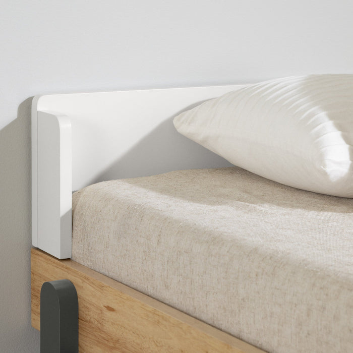 Bebble Twin Bed - Natural Grey
