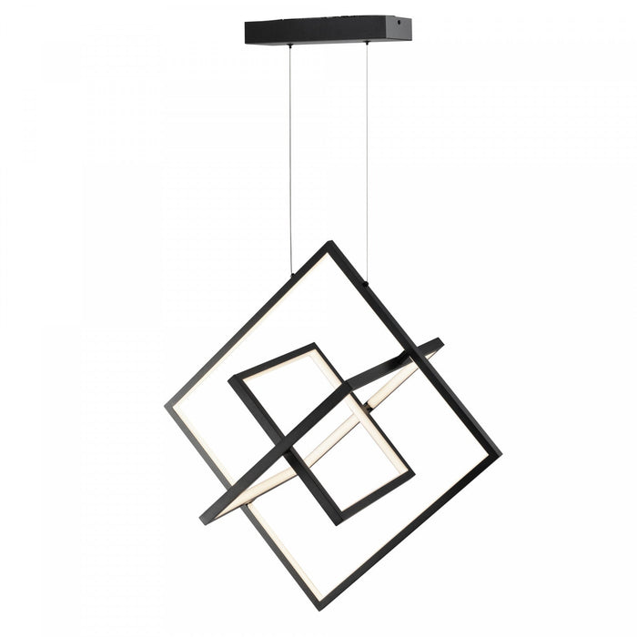 Graymar 45 W LED Black Pendant Light 