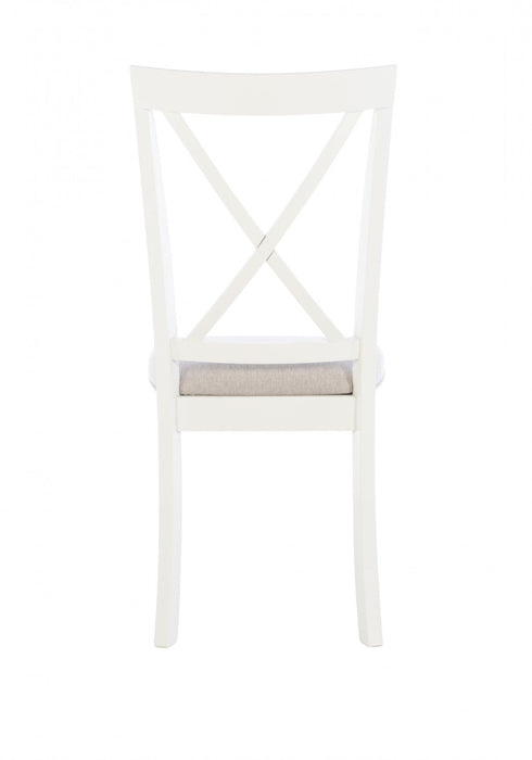 Jane Fabric Grey Dining Chair - Set of 2