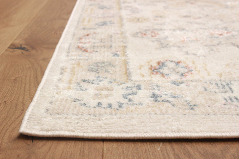 Rococo Ivory Runner Area Rug - 2'8\" X 8'2\"  