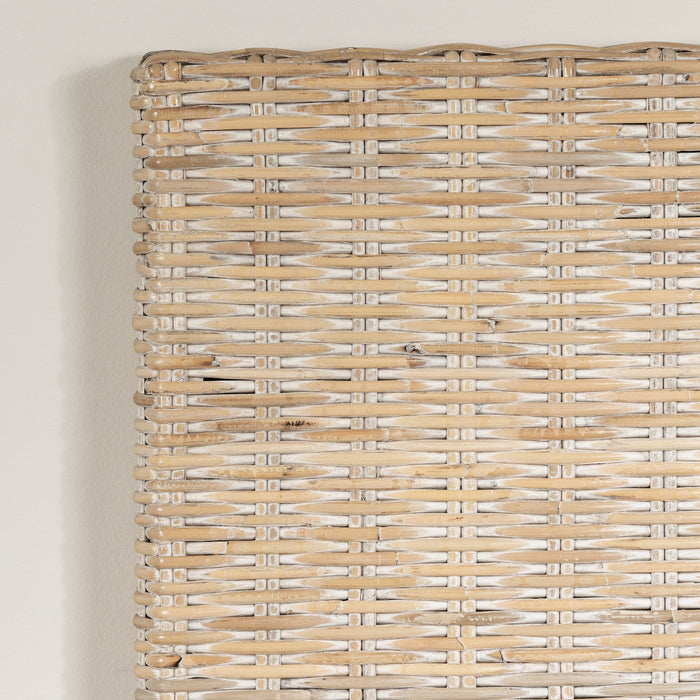 Lilak Rattan Headboard - White Washed