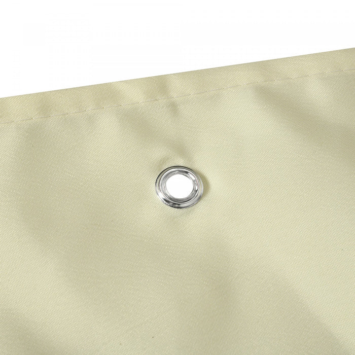 Outsunny Gazebo Mosquito Netting Replacement, 4-panel Canopy Screen Walls With Zipper For 10' X 10' 