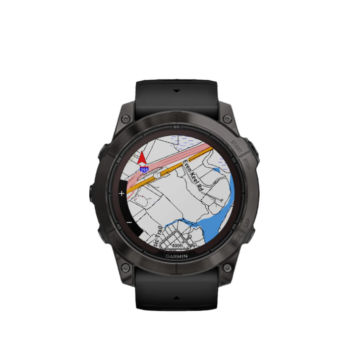 Garmin Fenix® 7x Pro Gps Smartwatch - Health Monitoring With Solar Charging, 51mm - Carbon Gray