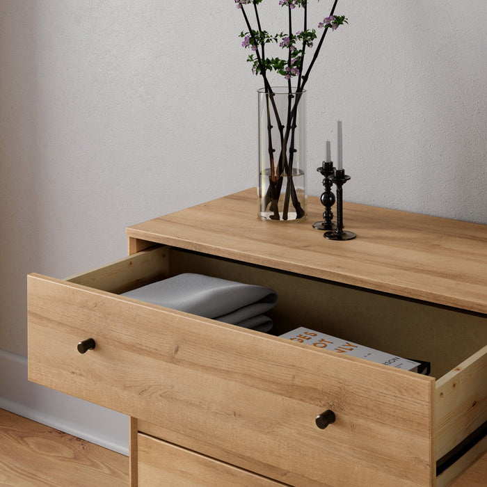 Finnley 3-drawer Nightstand - Natural Oak 