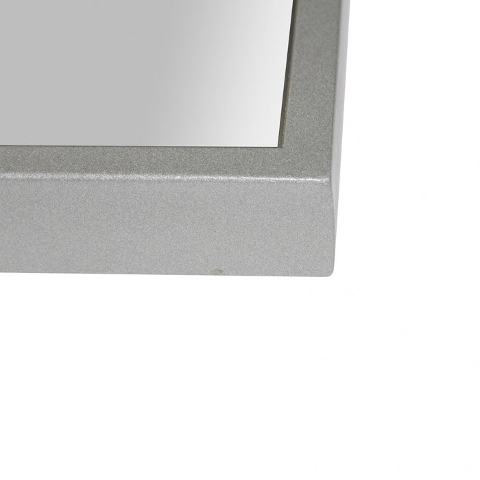 Border Silver 36\" Mirror