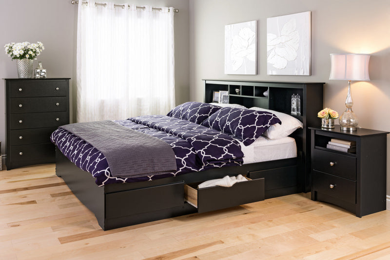 Sonoma 5-Drawer Chest - Black