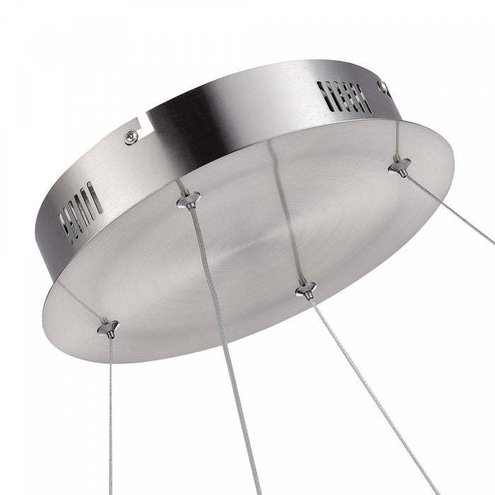 Stella 25 W LED Satin Nickel Pendant