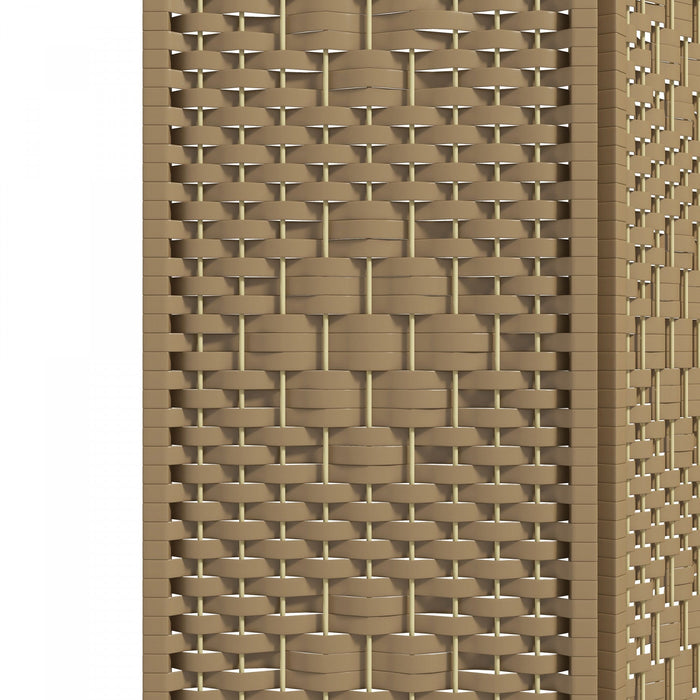 Homcom Folding Room Divider 5.6 Ft Privacy Screen Panel