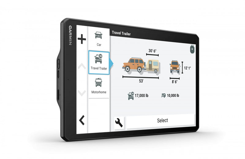 Garmin Rv 1095, 10\" Rv Gps Navigator - Custom Routing & Road Warnings W/ 10\" Wide View Ips