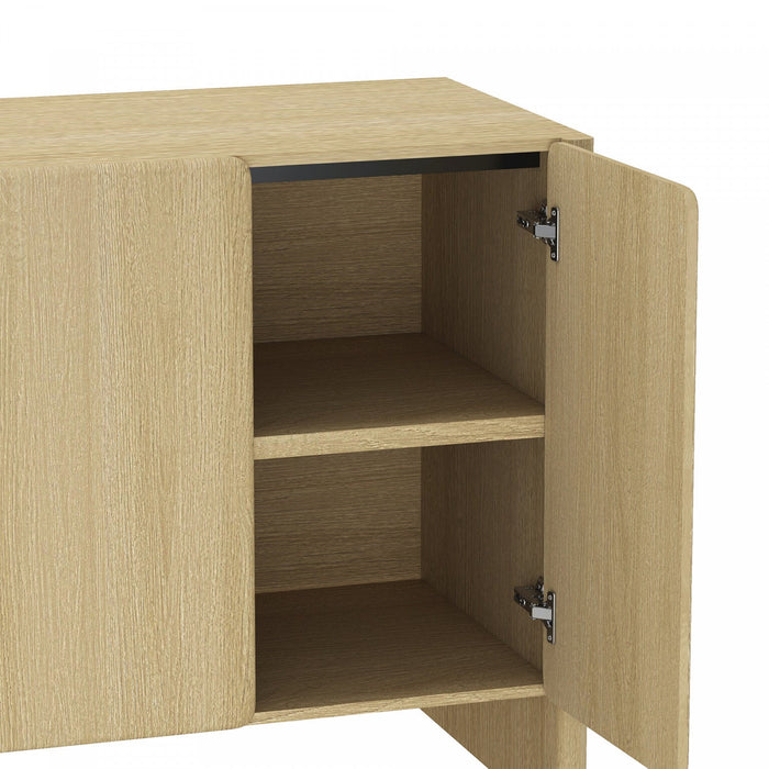 Linda Modern 60\" Sideboard in Natural Oak Buffet 