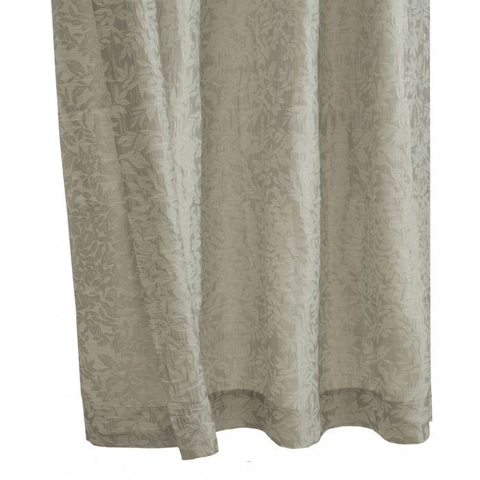 Habitat Martina Silver Light Filtering Grommet Curtain Panel - 52 x 84