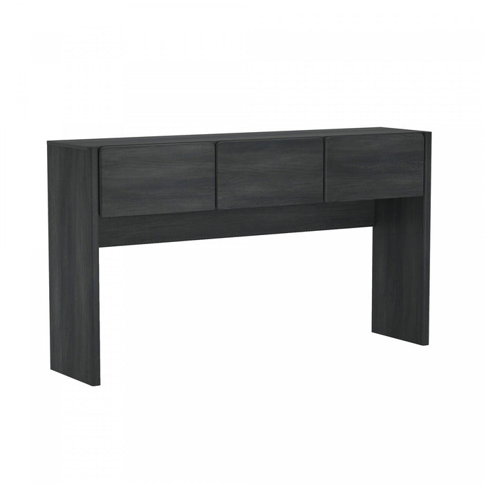 Linda Modern Console Table in Charcoal Gray Hall Table 
