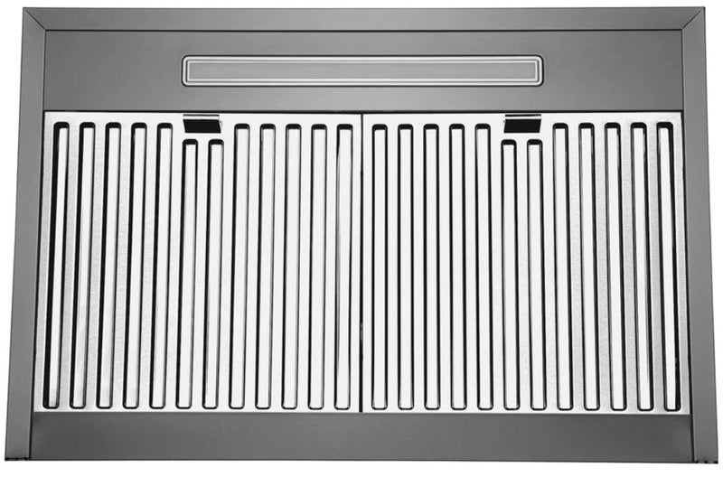 Hauslane 30\" Wall Mount Black Stainless Steel Range Hood - WM-590BSS-30