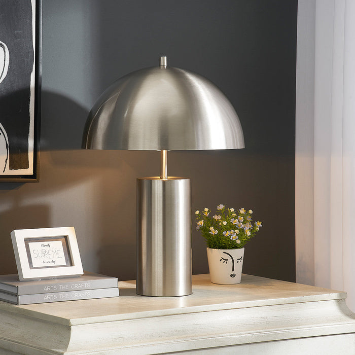 Chayne Brushed Nickle Table Lamp