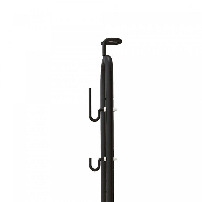 Soozier Vertical & Horizontal Bike Rack Fits 6"-28" And 700c Bikes