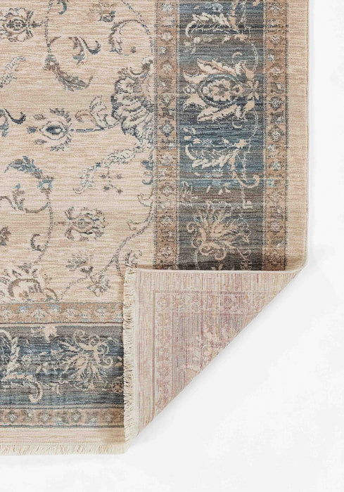 Monet Traditional 2'6\" x 8'0\" Runner Rug in Blue Indoor Area Rug 