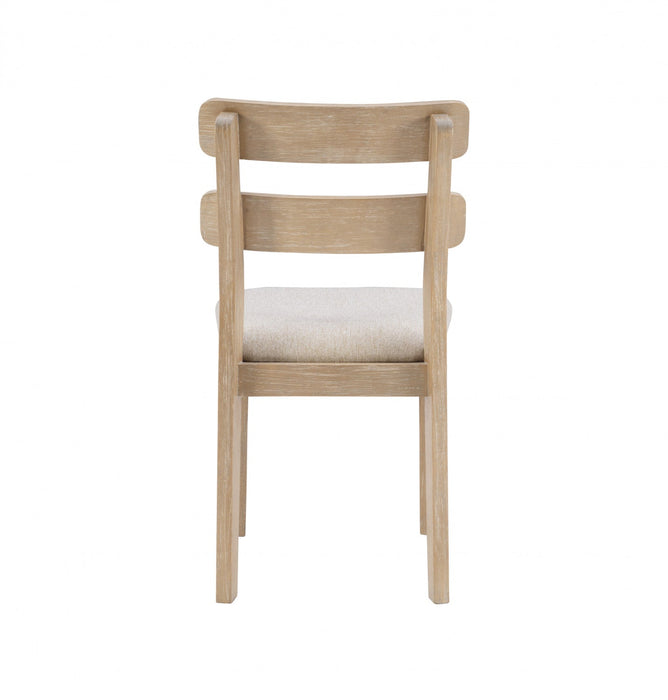 Drury Fabric Natural Dining Chair - Set of 2