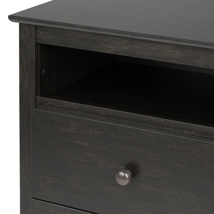 Sonoma 2-Drawer Nightstand - Washed Black