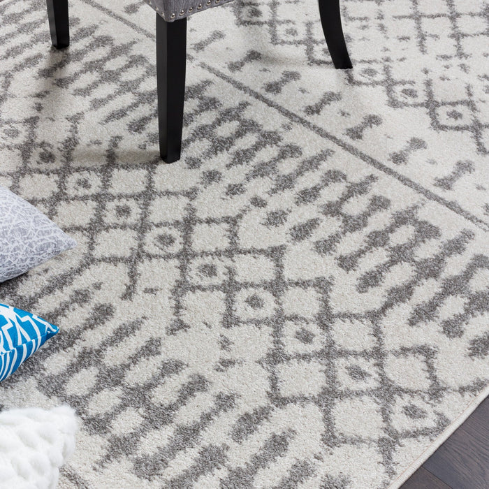 Lav Grey Mor 4x6 Area Rug