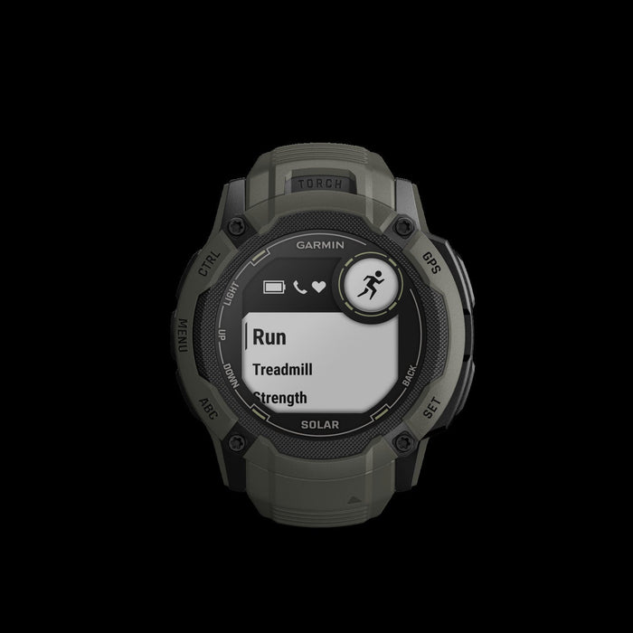 Garmin Instinct® 2x Solar Gps Smartwatch - Health & Fitness Tracking With Multi-band Gnss - Moss