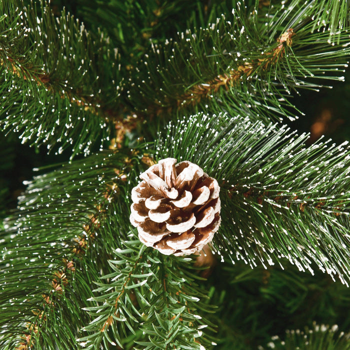 Homcom 6ft Artificial Christmas Tree With 679 Branch Tips