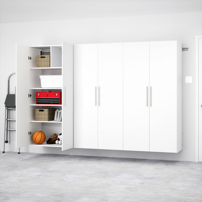 Hangups 108-inch 3-piece Garage Storage Cabinet Set E - White 