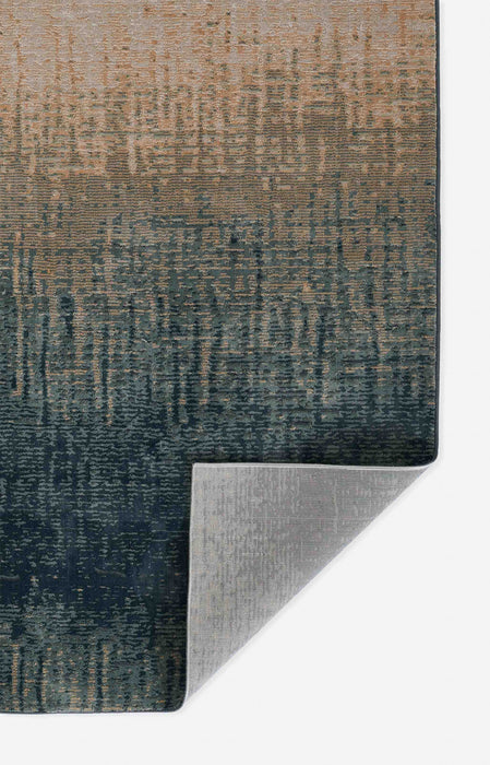 Sable Contemporary 7'9\" x 9'10\" Area Rug in Blue Indoor Area Rug 