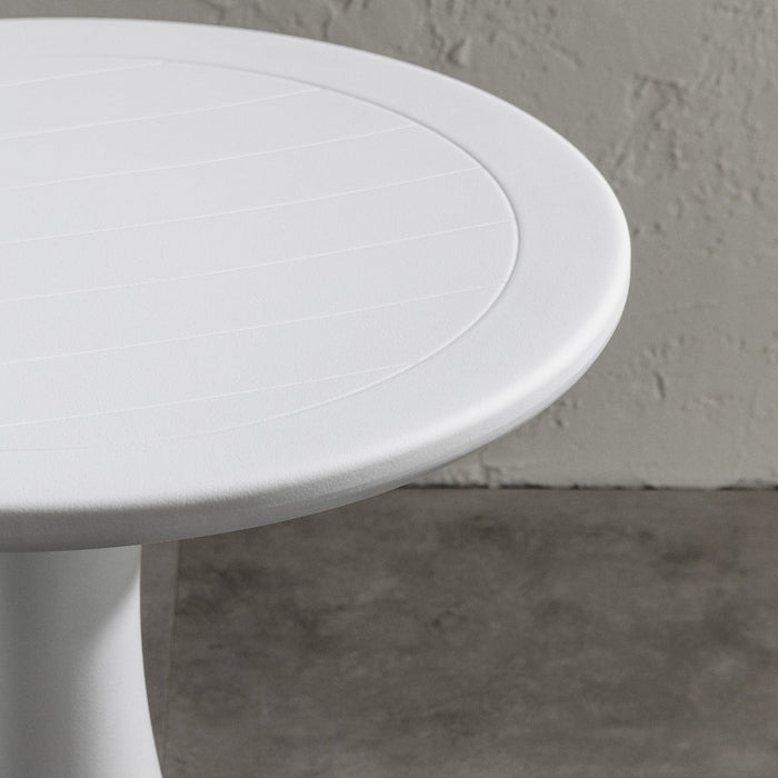 Dalya Patio Bistro Table - White